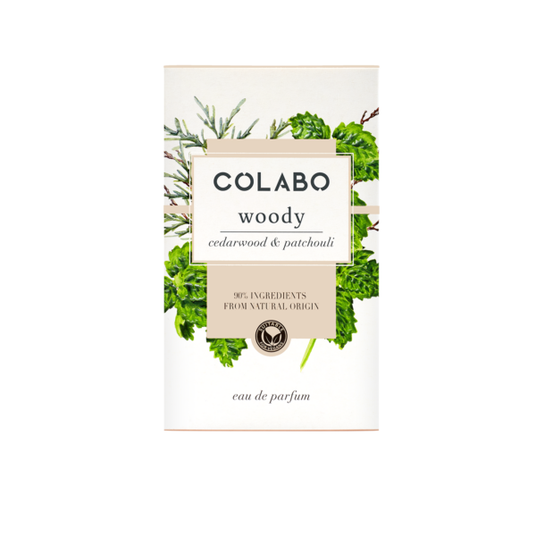 COLABO Toaletna voda WOODY Cedarwood & patchouli, 100 ml | VESNA