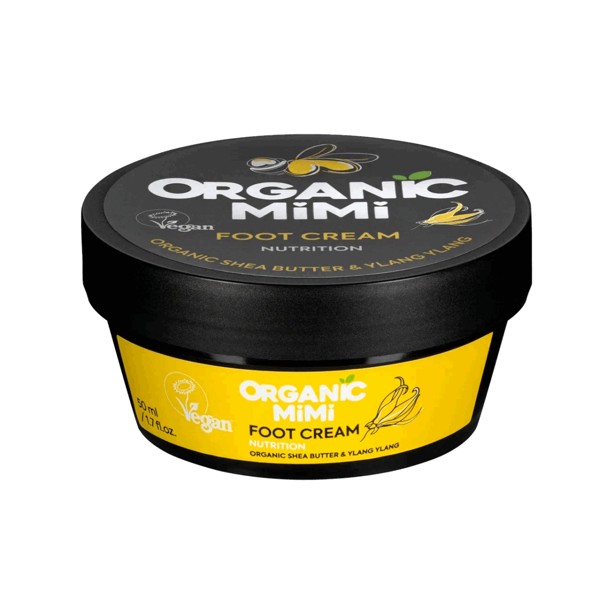 Organic Mimi Krema za stopala Shea & Ylang Ylang, 50 ml | VESNA.RS