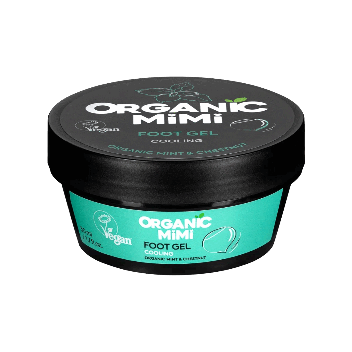 Organic Mimi Gel za stopala Mint & Chestnut, 50 ml | VESNA.RS