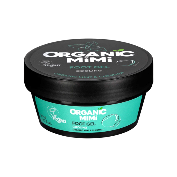 Organic Mimi Gel za stopala Mint & Chestnut, 50 ml | VESNA