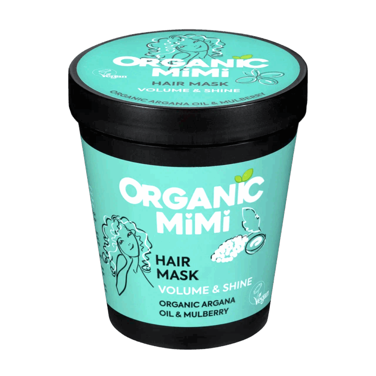 Organic Mimi Maska za kosu Argan & Dud, 200 ml | VESNA.RS