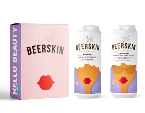 BEERSKIN Poklon set Ms BEERSKIN HELLO BEAUTY REPAIR & VOLUME | VESNA