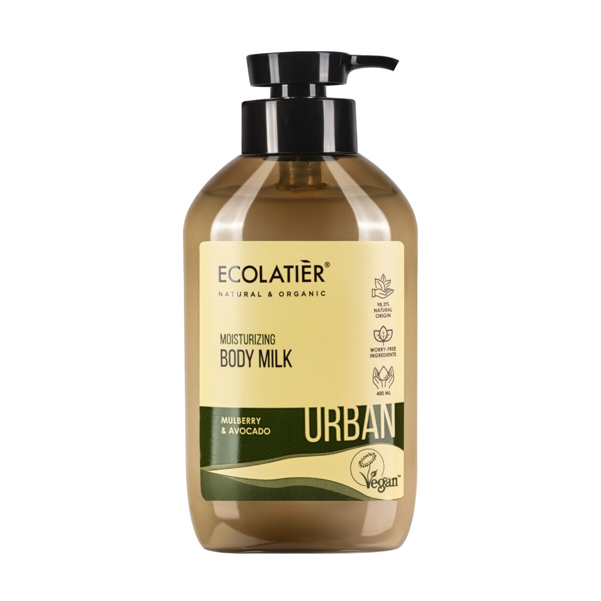 ECOLATIER URBAN Mleko za telo Dud i Avokado, 400 ml | VESNA.RS