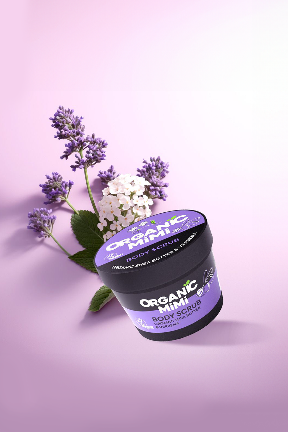 Organic Mimi Piling za telo Ši & Verbena, 120 g | VESNA.RS