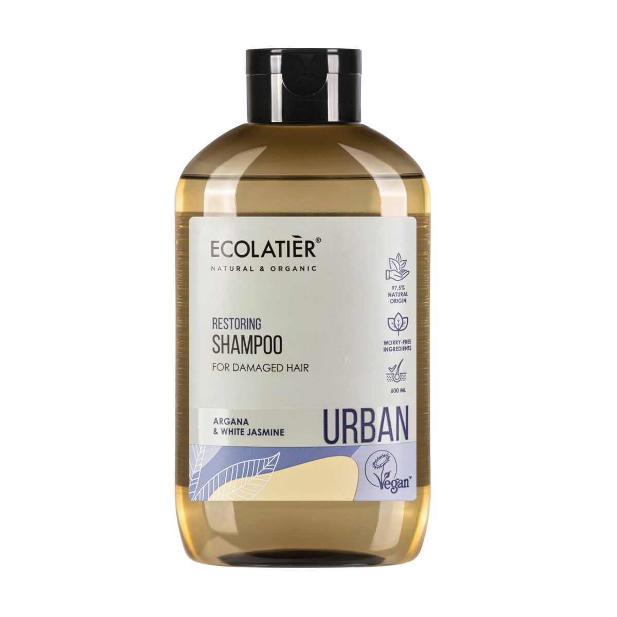 ECOLATIER URBAN Šampon za obnavljanje oštećene kose, 600 ml | VESNA.RS