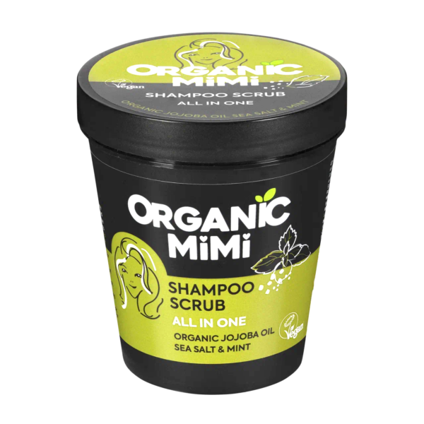 Organic Mimi Piling šampon Morska so & Mint, 280 g | VESNA