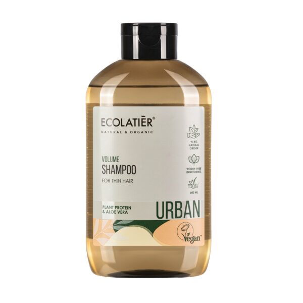 ECOLATIER URBAN Šampon za volumen, 600 ml | VESNA