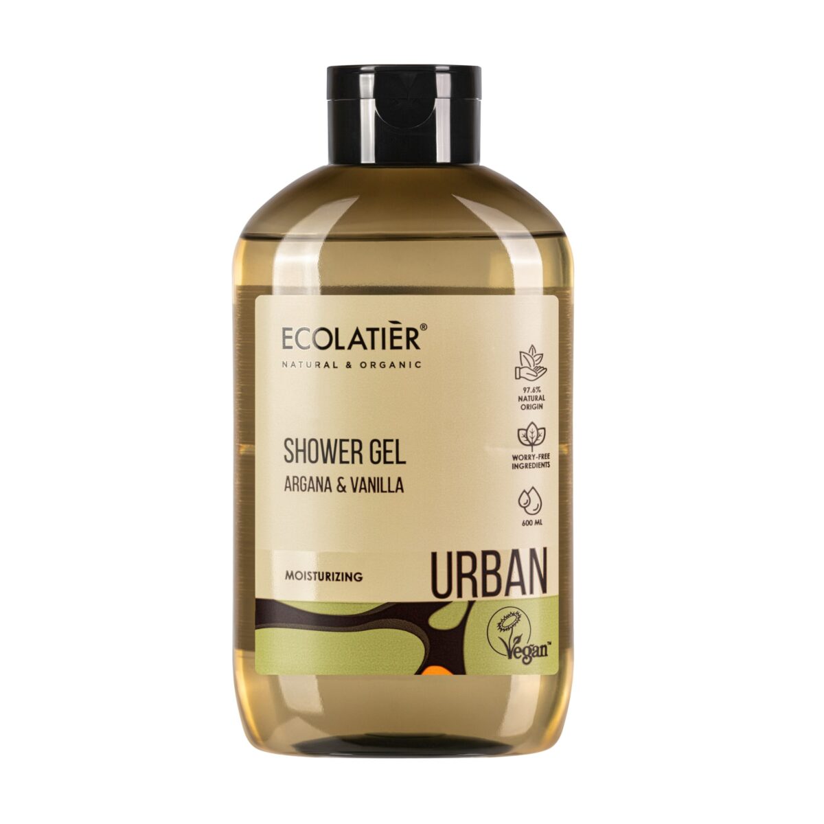 ECOLATIER URBAN Gel za tuširanje Argan & Vanila, 600 ml | VESNA.RS