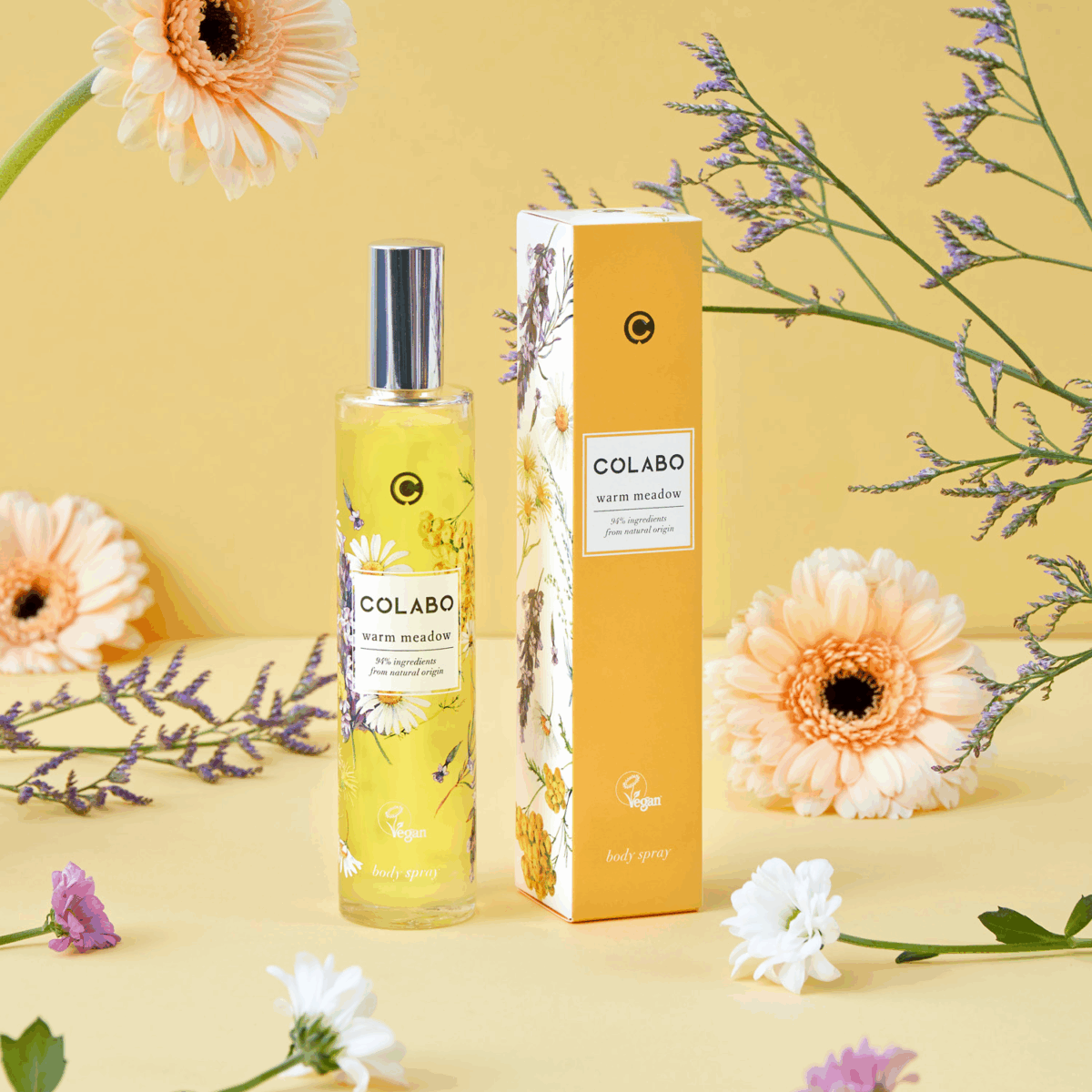 COLABO Sprej za telo WARM MEADOW, 50 ml | VESNA.RS
