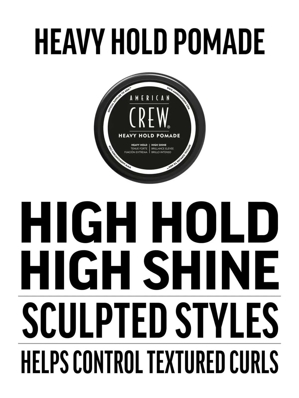 American Crew Pomada za kosu Heavy hold , 85 g | VESNA.RS
