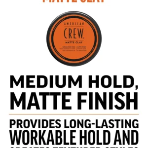 American Crew Matirajuća glina za kosu MATTE CLAY, 85 gr | VESNA