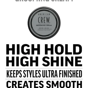 American Crew Krema sa jakim držanjem i visokim nivoom sjaja za oblikovanje kose Grooming cream, 85 g | VESNA