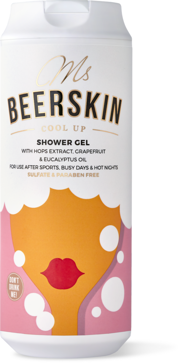 BEERSKIN Gel za tuširanje Ms. BEERSKIN COOL UP, 440 ml | VESNA