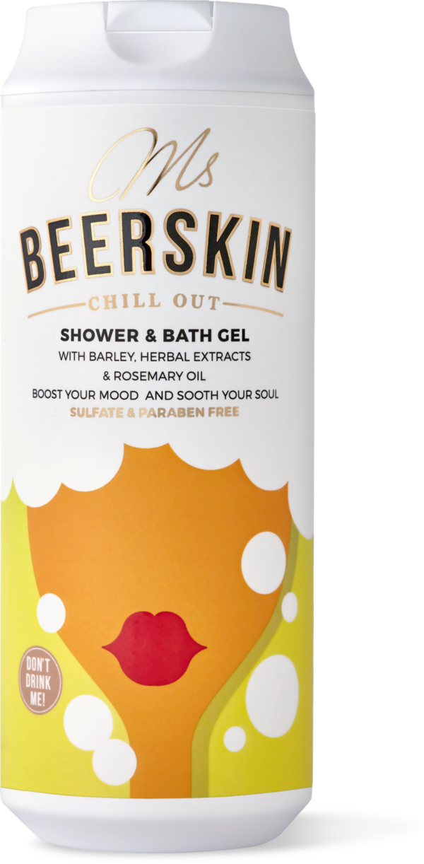 BEERSKIN Gel za tuširanje Ms. BEERSKIN CHILL OUT, 440 ml | VESNA