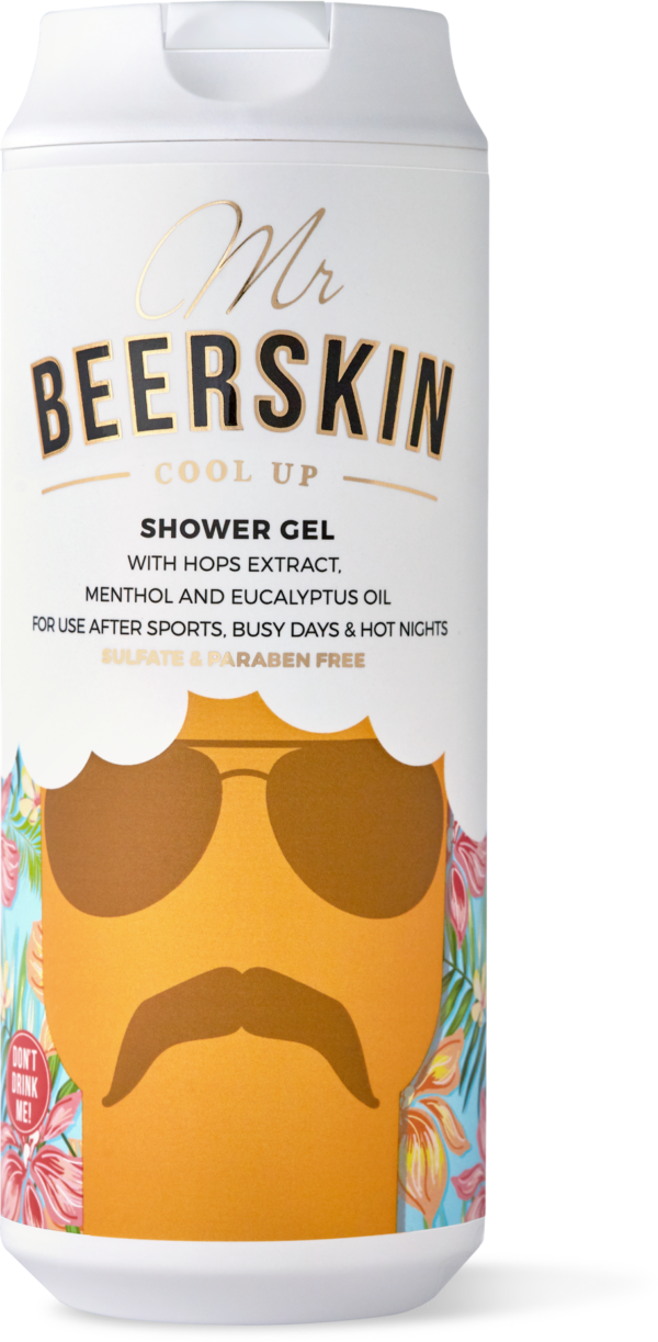 BEERSKIN Gel za tuširanje Mr. BEERSKIN COOL UP, 440 ml | VESNA