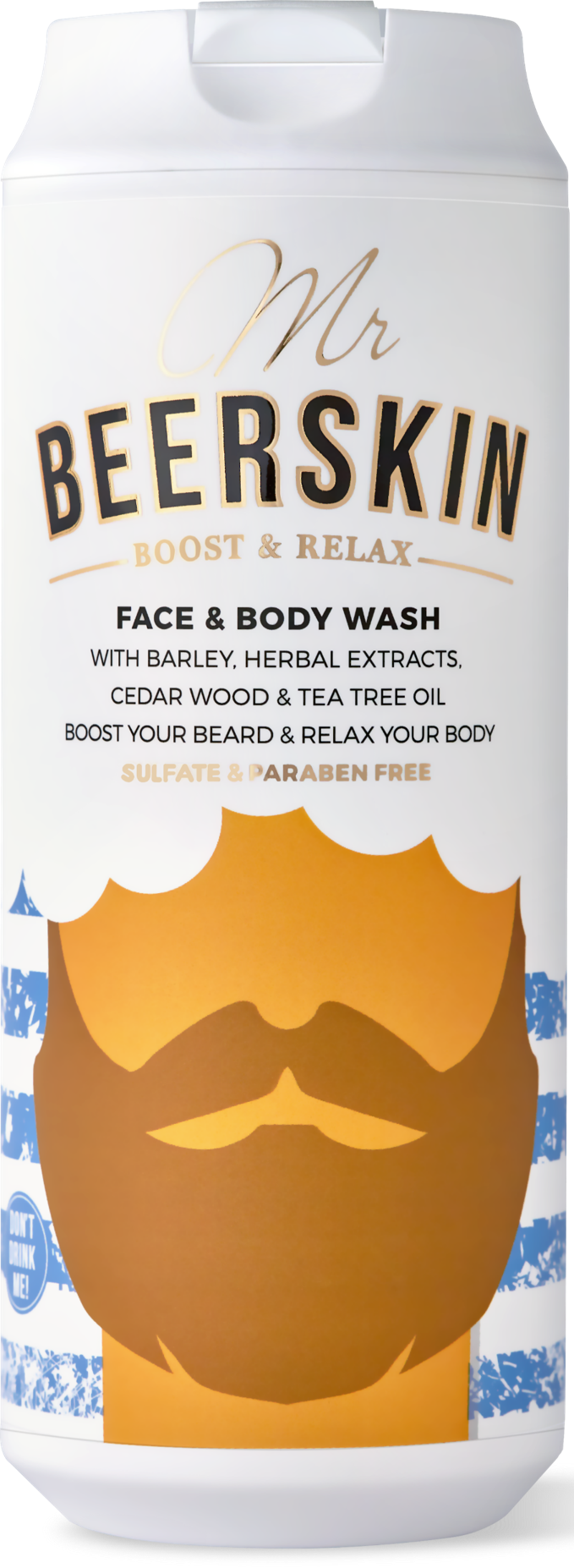 BEERSKIN Gel za lice i telo Mr. BEERSKIN BOOST & RELAX, 440 ml | VESNA.RS