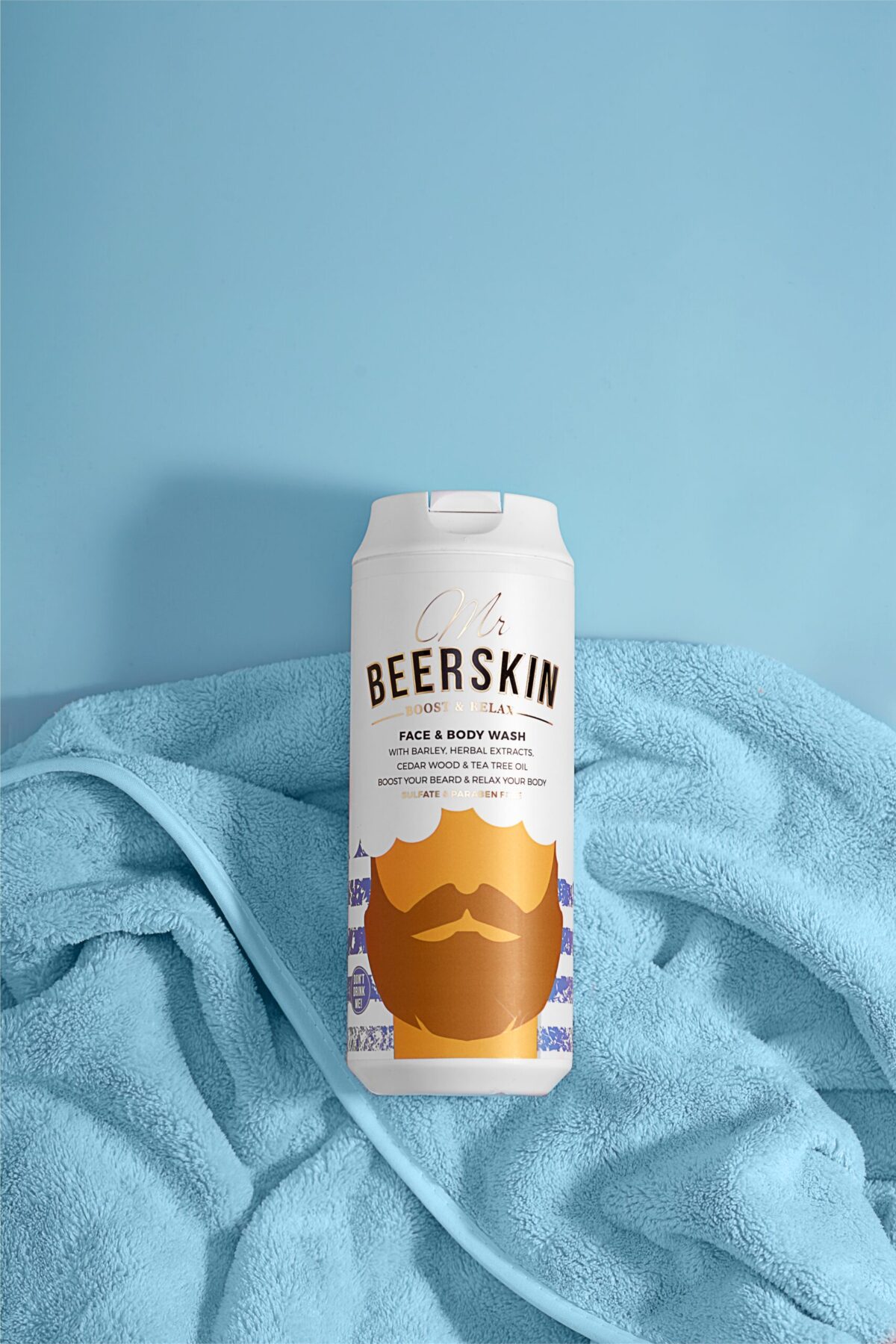 BEERSKIN Gel za lice i telo Mr. BEERSKIN BOOST & RELAX, 440 ml | VESNA.RS