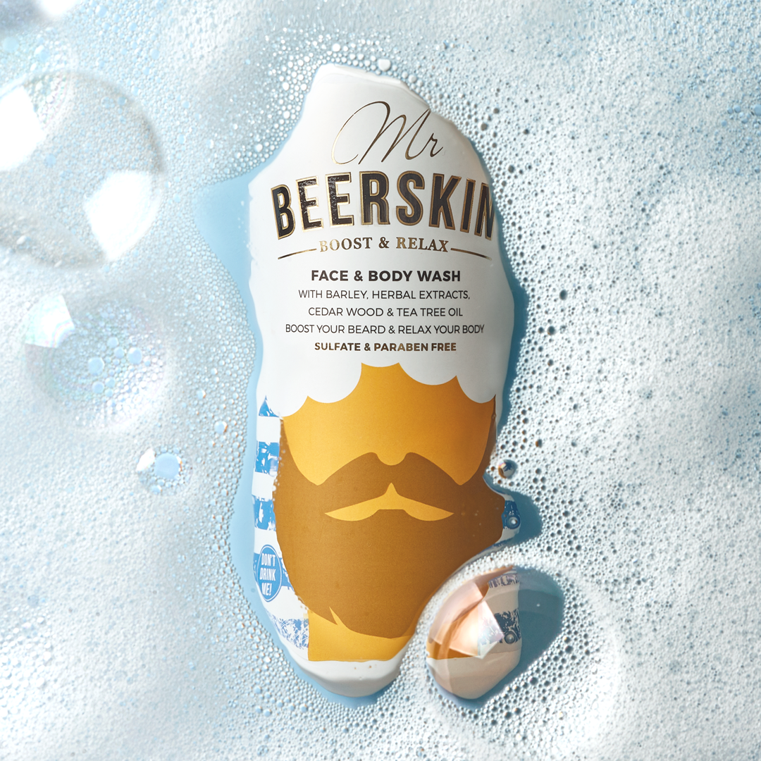 BEERSKIN Gel za lice i telo Mr. BEERSKIN BOOST & RELAX, 440 ml | VESNA.RS