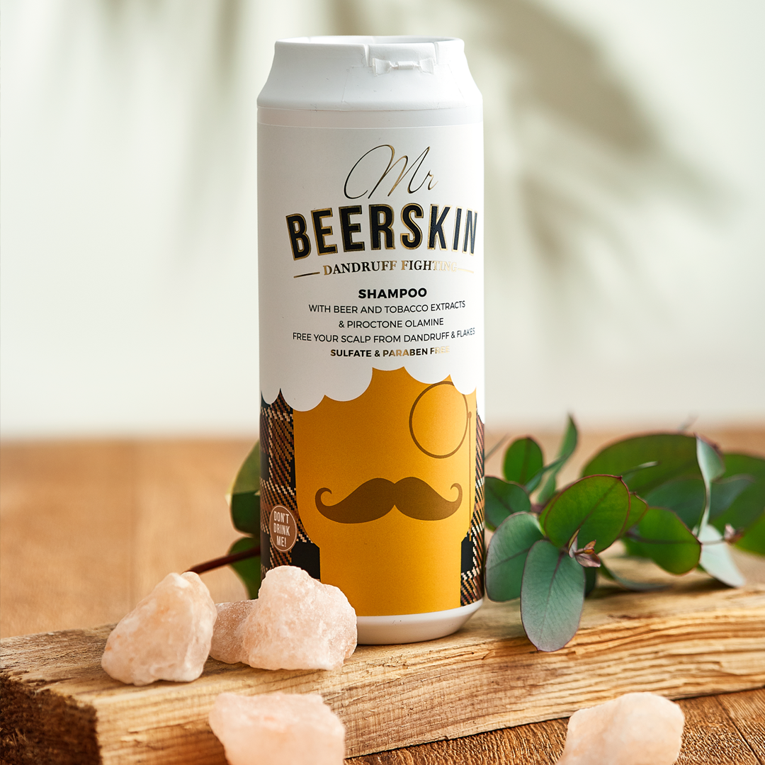 BEERSKIN Poklon set Mr. BEERSKIN HELLO BRO DANDRUFF FIGHTING ŠAMPON & LICE & TELO GEL ZA TUŠIRANJE | VESNA.RS