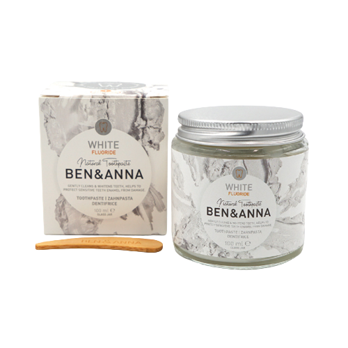 BEN & ANNA Pasta za zube WHITE FLUORIDE, 100ml | VESNA.RS