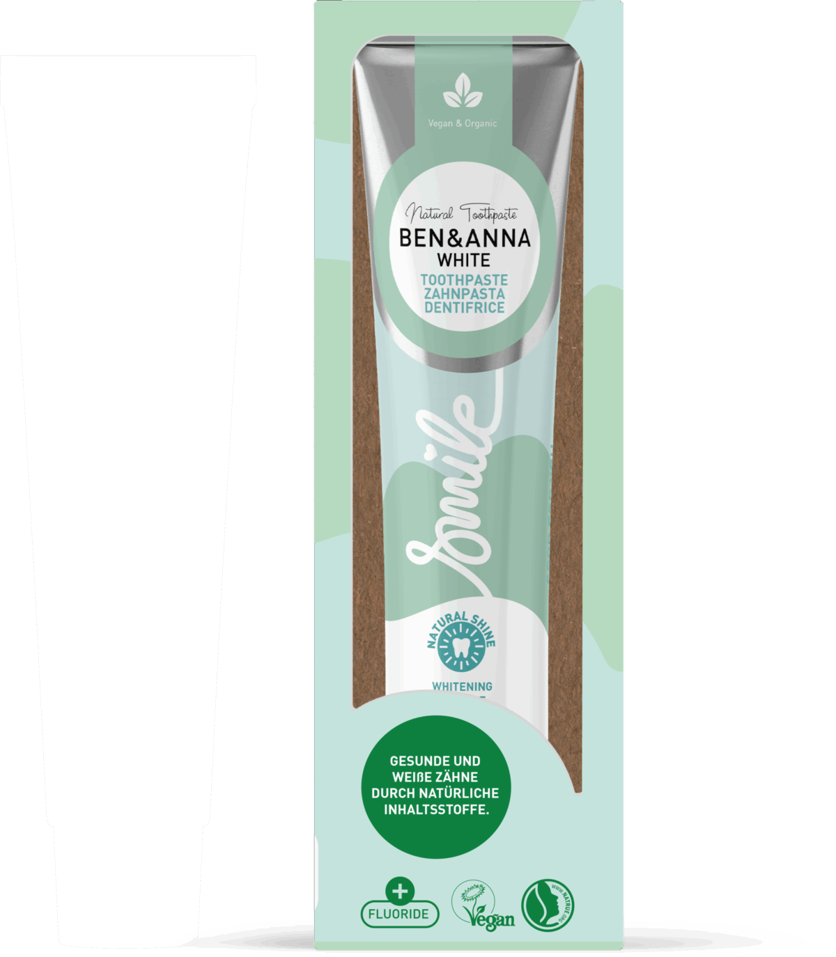 BEN & ANNA Pasta za zube White, 75ml | VESNA.RS