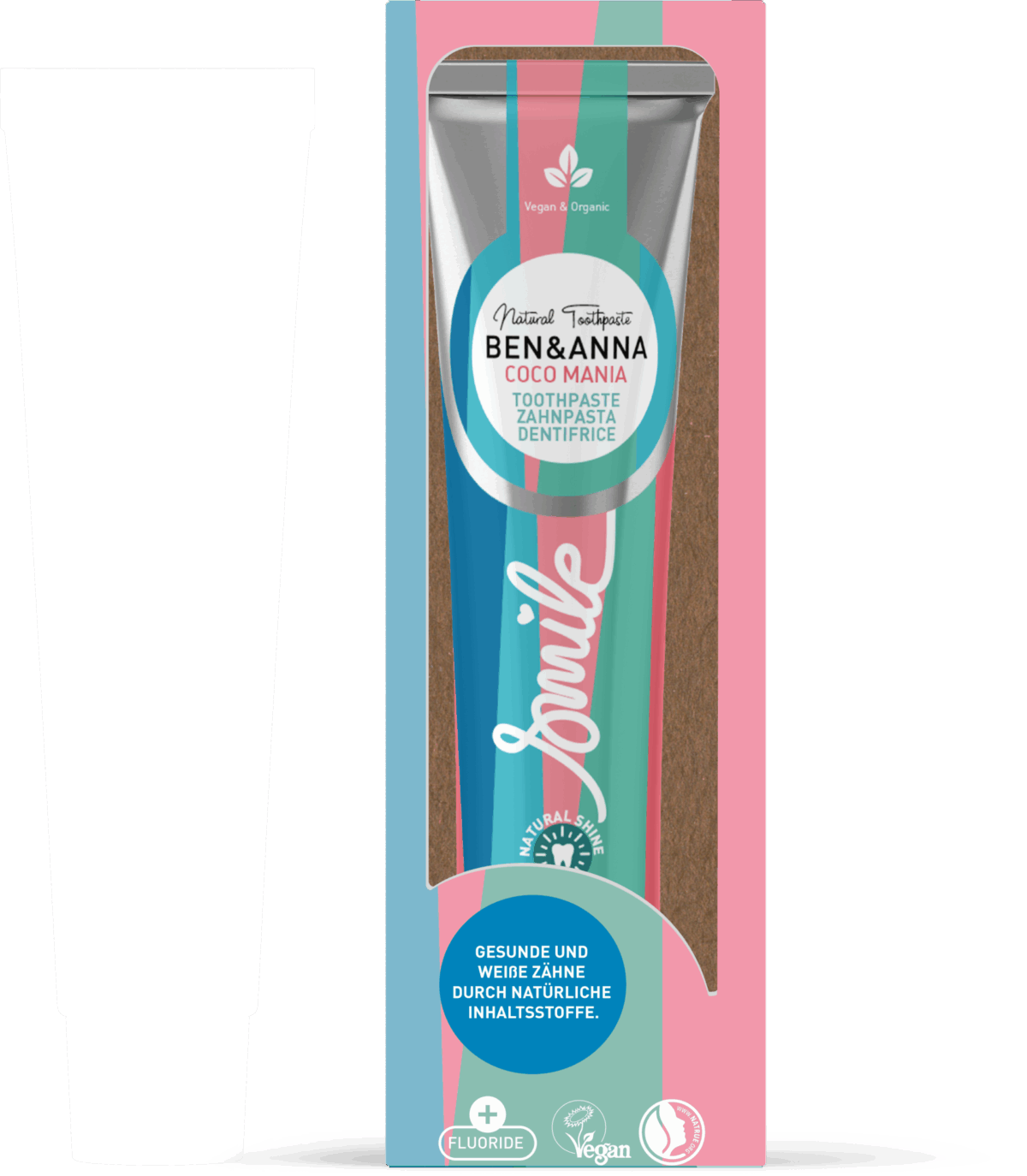 BEN & ANNA Pasta za zube Coco Mania, 75ml | VESNA.RS