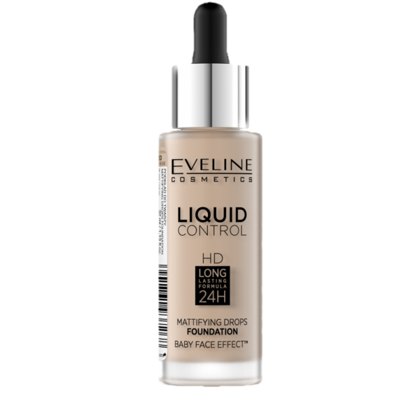 EVELINE Liquid Control HD tečni puder, 32 ml | VESNA