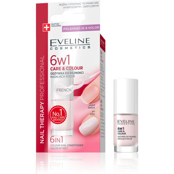 EVELINE Nail therapy 6 u 1 lak za nokte – French | VESNA