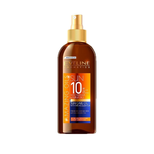 EVELINE Sun Care ulje za sunčanje sa aceleratorom spf 10, 150 ml | VESNA