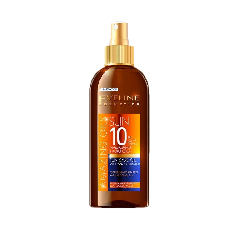 EVELINE Sun Care ulje za sunčanje sa aceleratorom spf 10, 150 ml | VESNA.RS