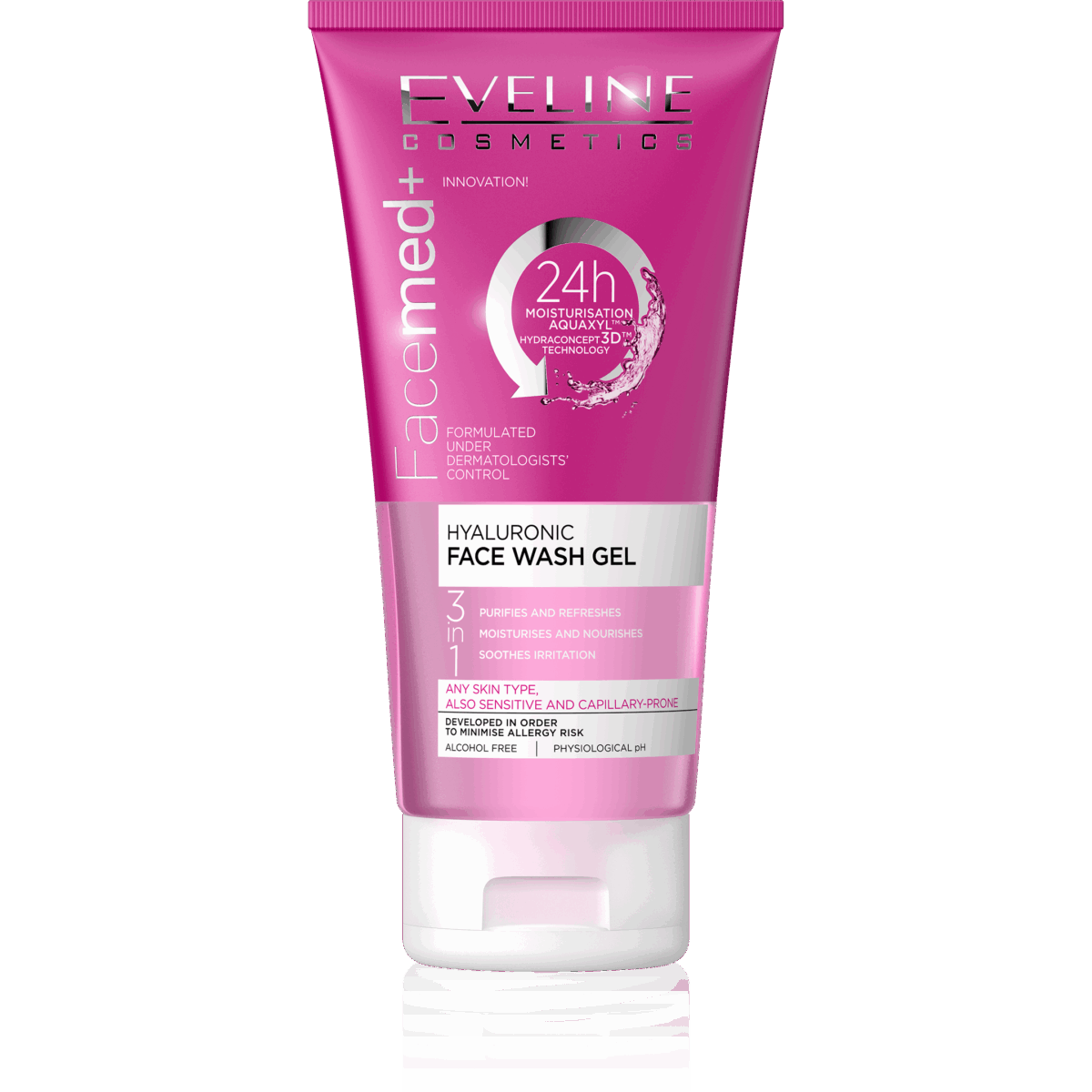 EVELINE Facemed Hyaluronic Gel za umivanje, 150 ml | VESNA.RS