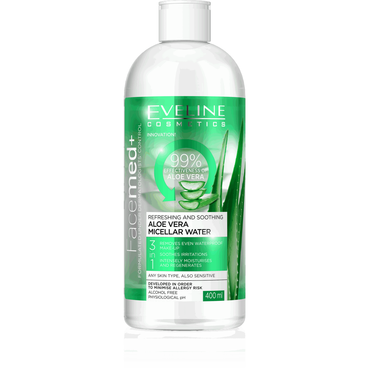 EVELINE Micelarna voda sa Aloe Verom, 400 ml | VESNA.RS