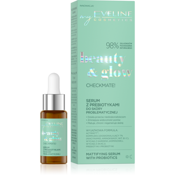 EVELINE Beauty & Glow – Serum za lice sa probioticima, 18 ml | VESNA