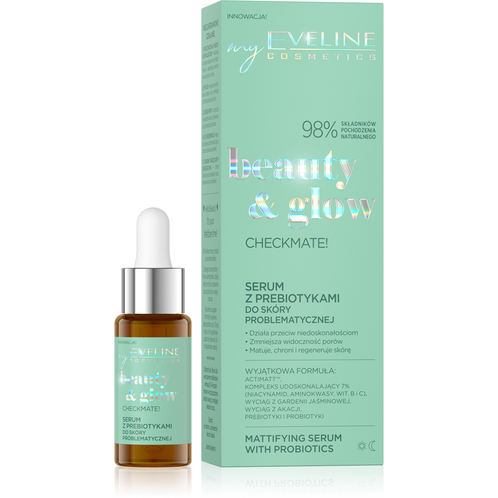 EVELINE Beauty & Glow – Serum za lice sa probioticima, 18 ml | VESNA.RS
