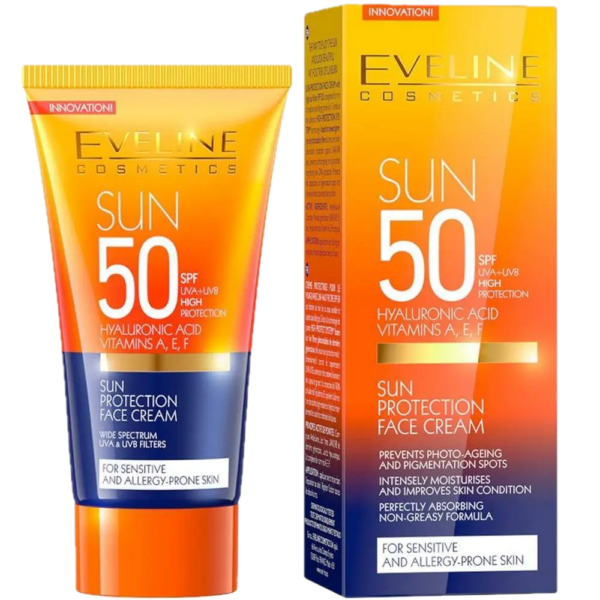 EVELINE Krema za lice za zaštitu od sunca SPF 50 | VESNA