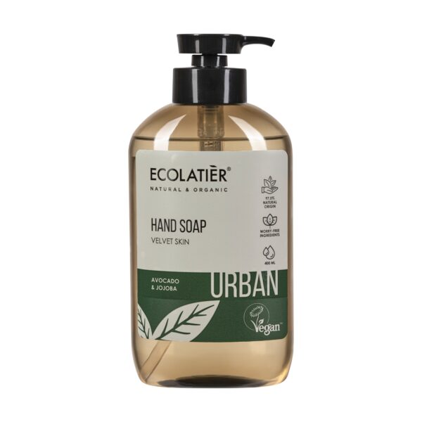 ECOLATIER URBAN Sapun za ruke Baršunasta koža, 400 ml | VESNA