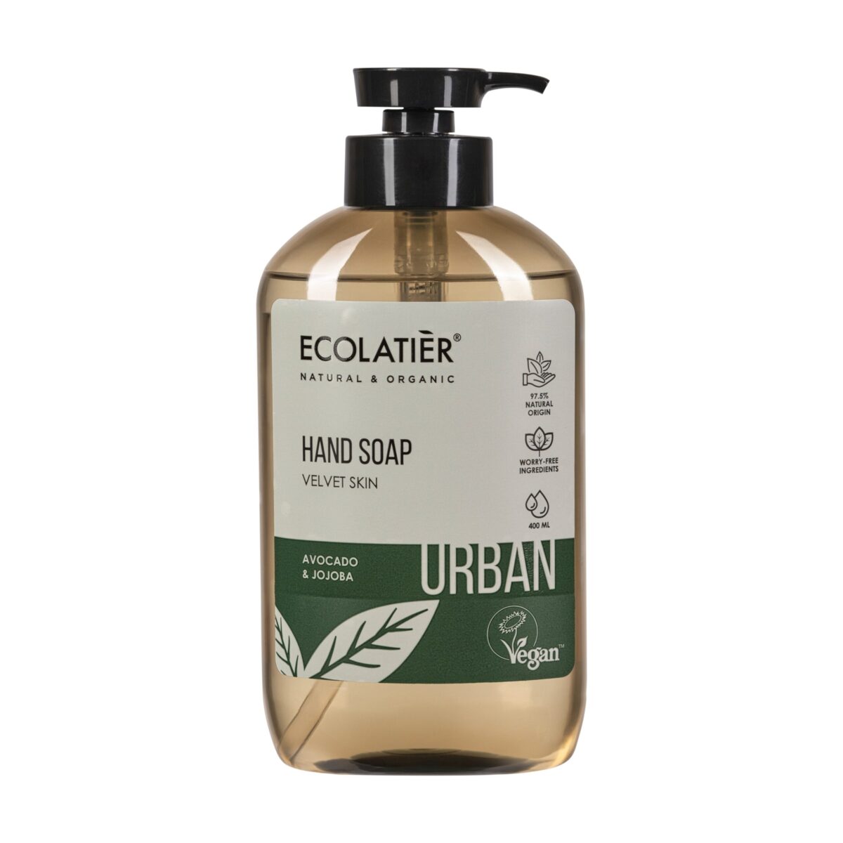 ECOLATIER URBAN Sapun za ruke Baršunasta koža, 400 ml | VESNA.RS