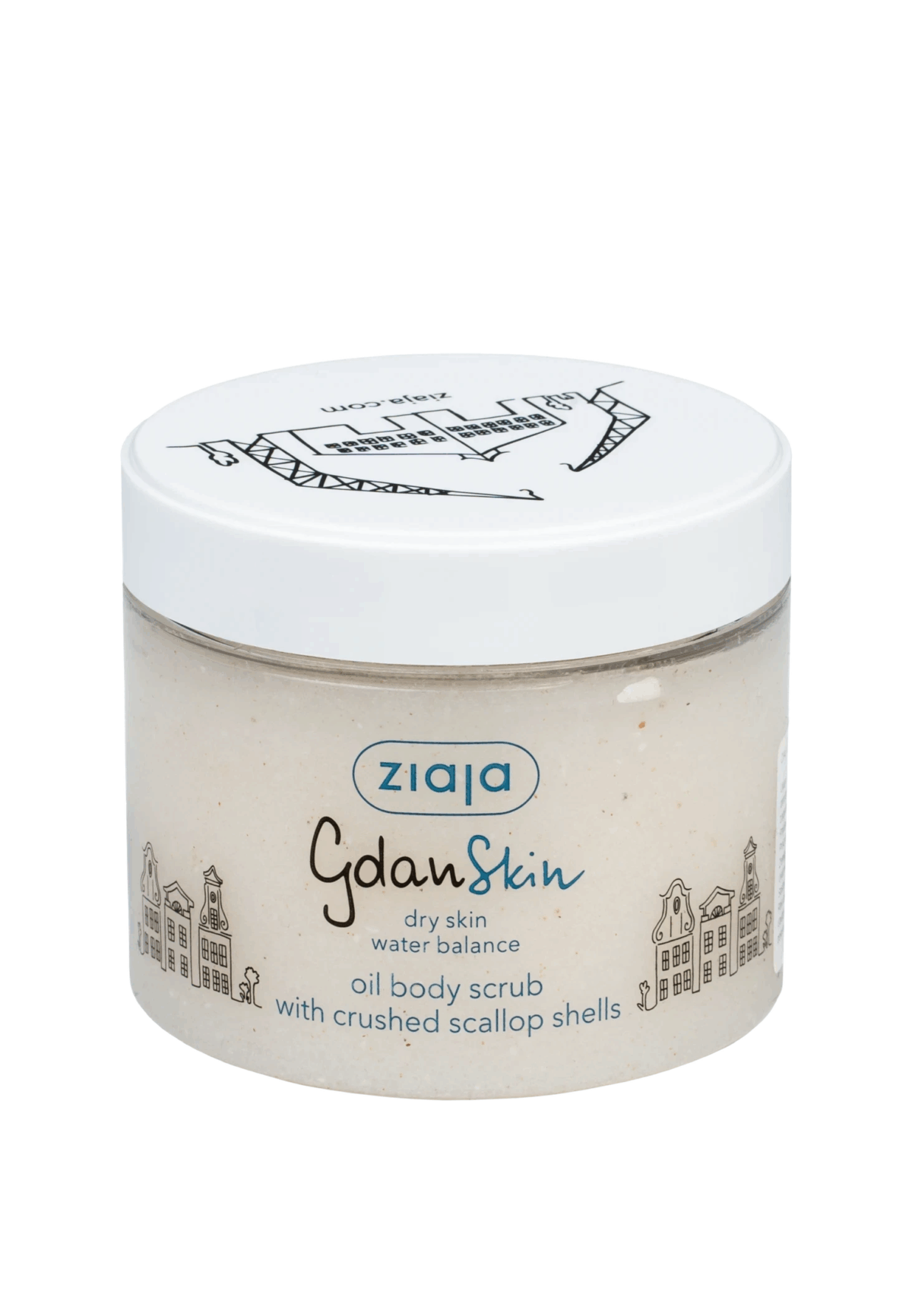 ZIAJA Uljani piling za telo GdanSkin, 500 ml | VESNA.RS