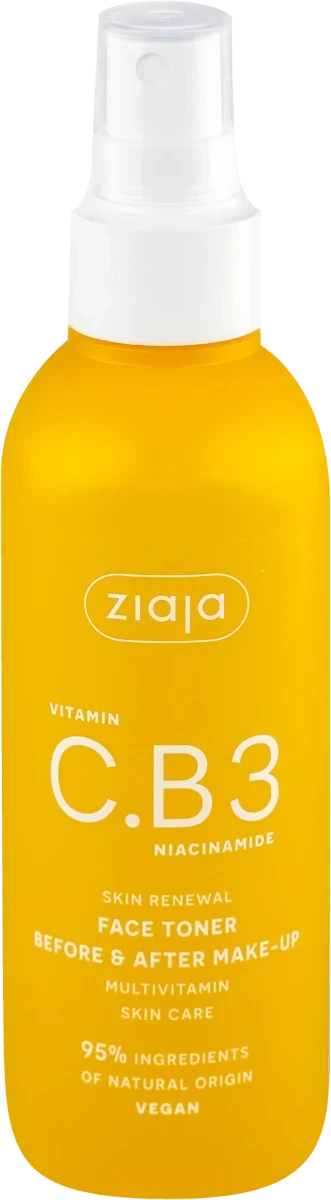 ZIAJA Tonik za lice u spreju VITAMIN C, B3 Niacinamid, 190 ml | VESNA