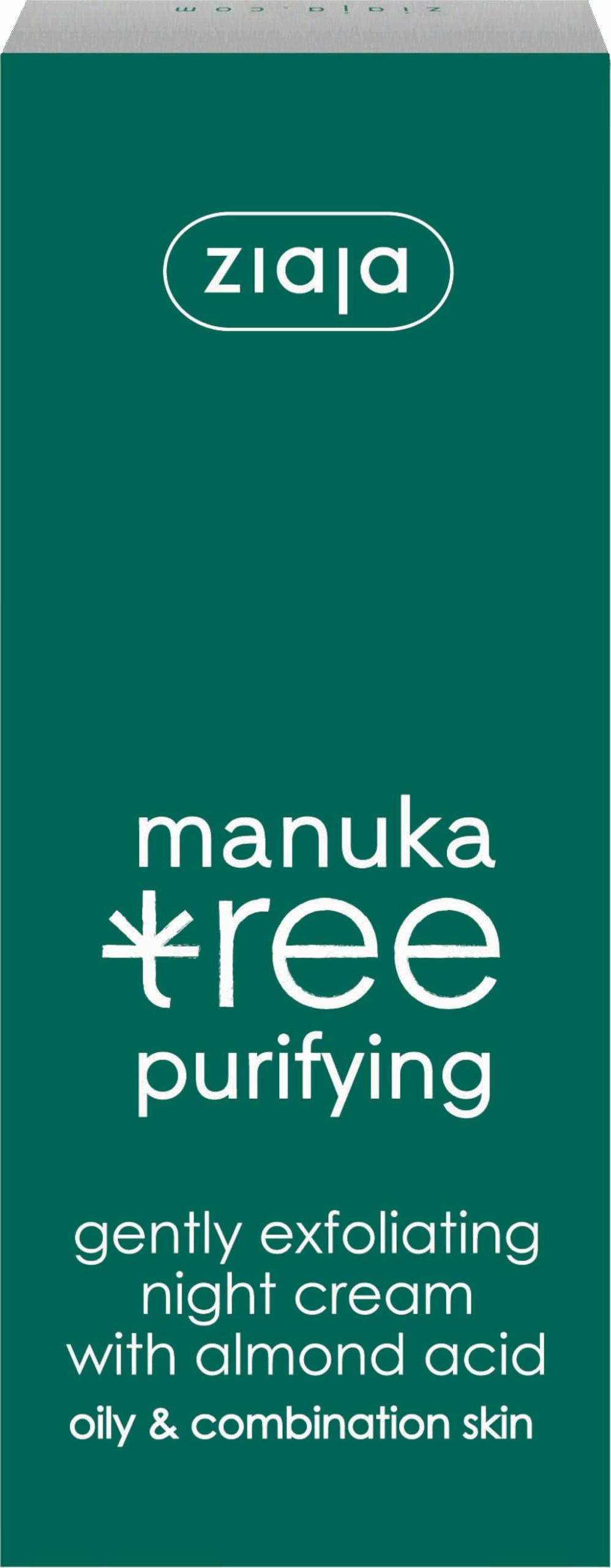 ZIAJA Noćna krema za lice Manuka Tree, 50 ml | VESNA.RS