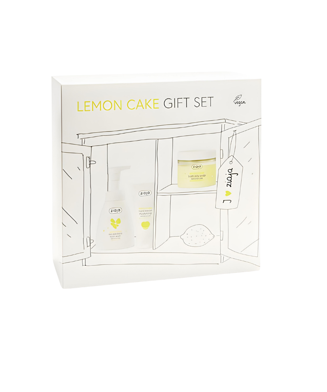 ZIAJA Poklon set kozmetike za telo Lemon Cake | VESNA.RS