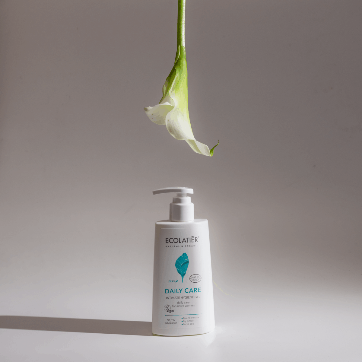 ECOLATIER INTIMATE CARE Gel za intimnu higijenu Svakodnevna nega, 250 ml | VESNA.RS