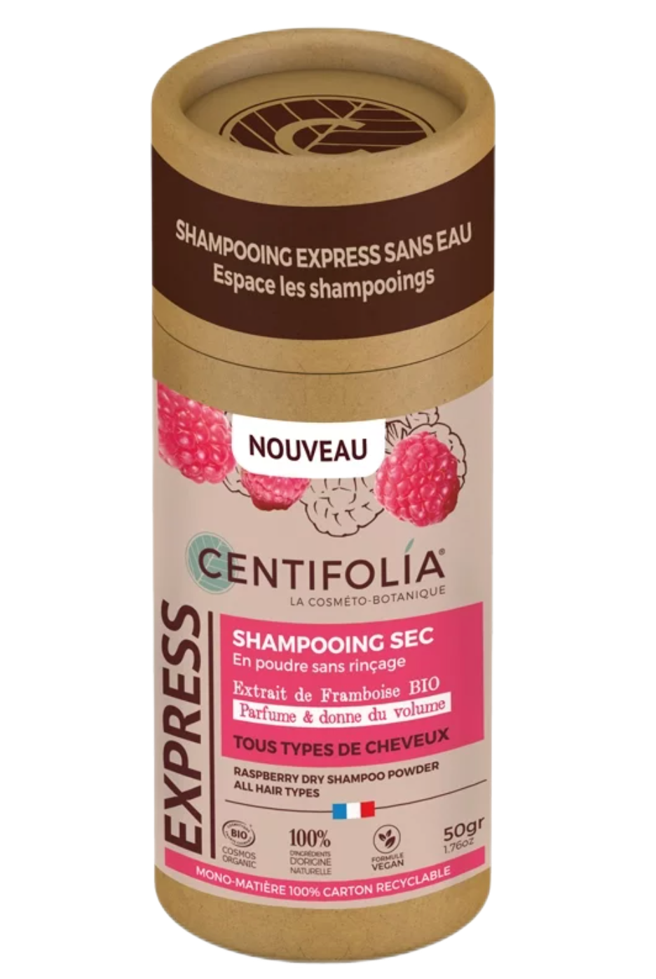 Centifolia Šampon za suvo pranje kose - Malina | VESNA.RS
