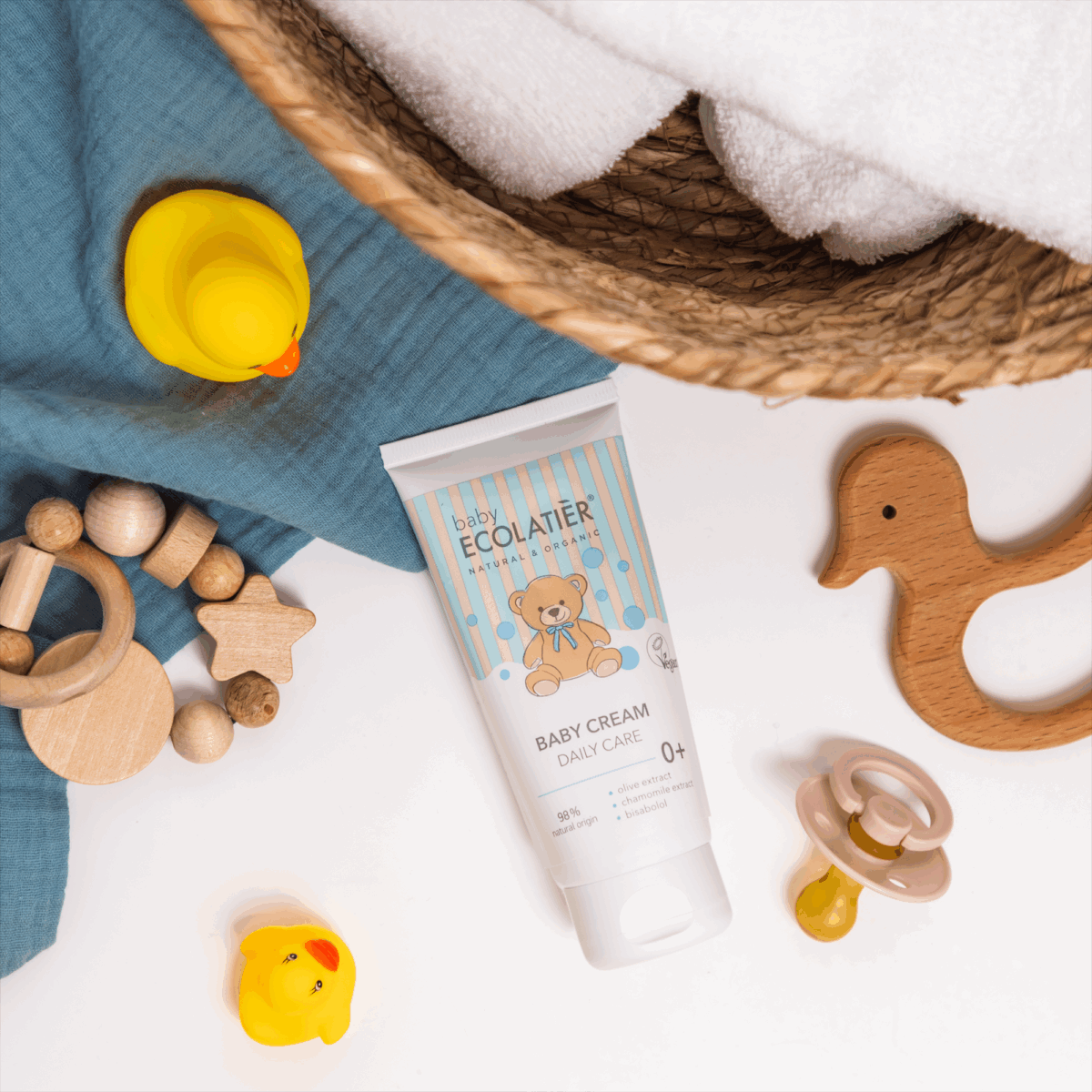 ECOLATIER BABY Krema za svakodnevnu negu, 100 ml | VESNA.RS