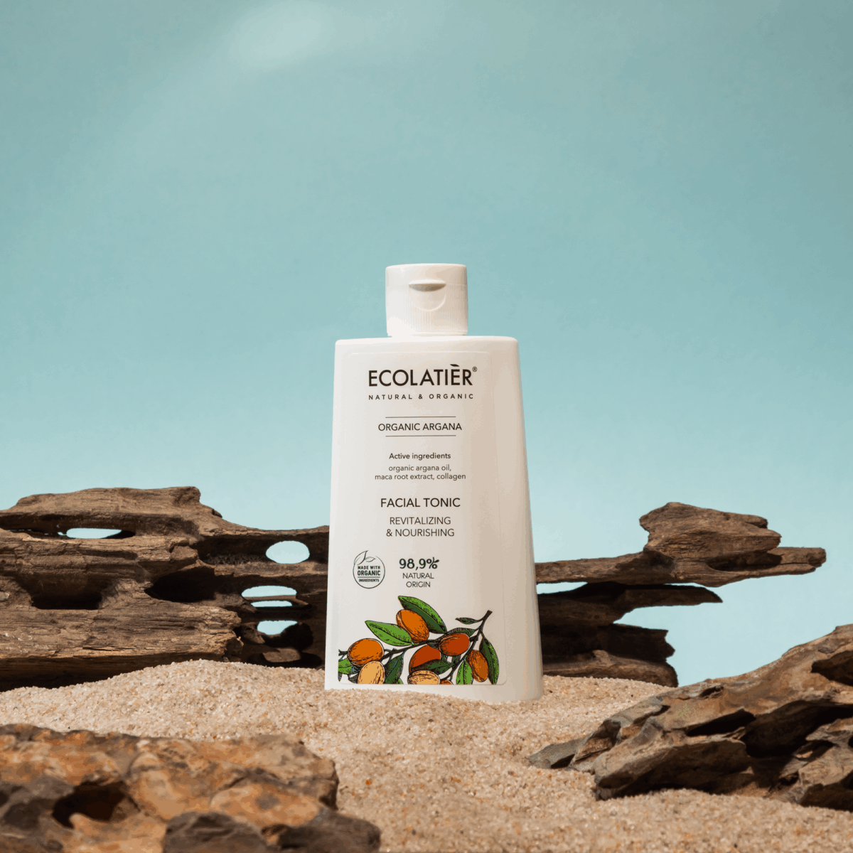 ECOLATIER Tonik za lice Organic Argana, 250 ml | VESNA.RS