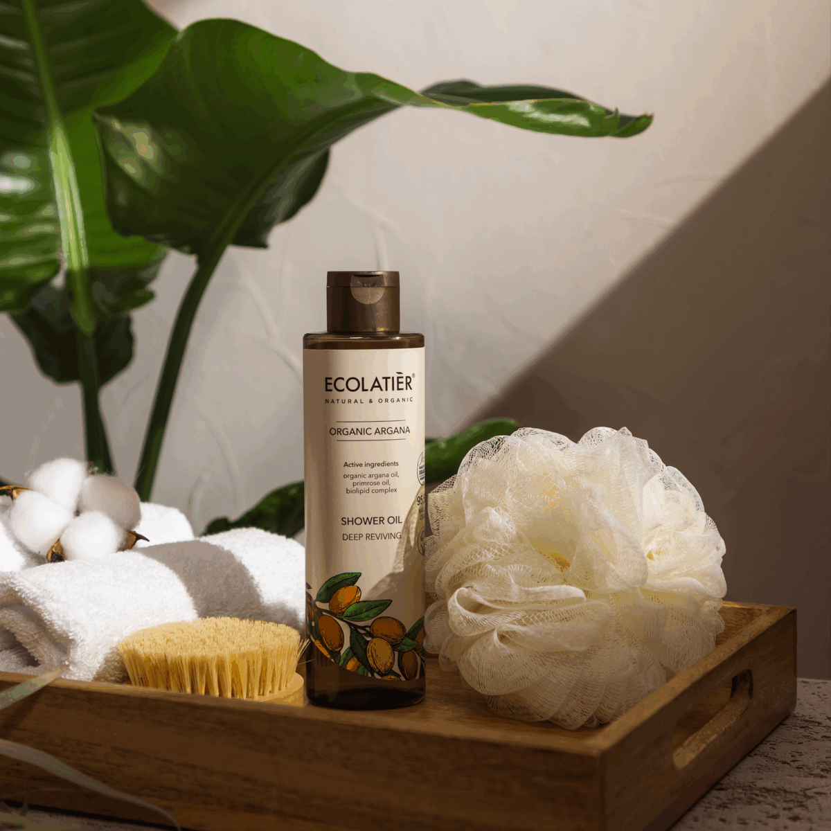 ECOLATIER Ulje za tuširanje Organic Argana, 250 ml | VESNA.RS