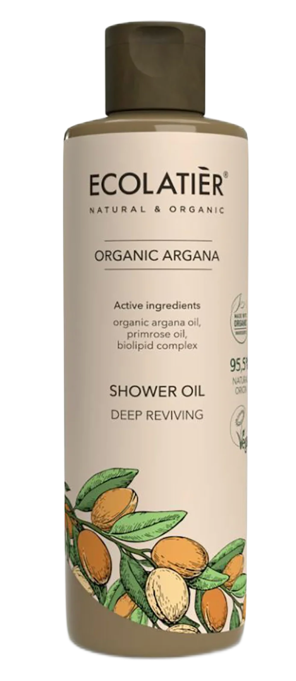 ECOLATIER Ulje za tuširanje Organic Argana, 250 ml | VESNA.RS