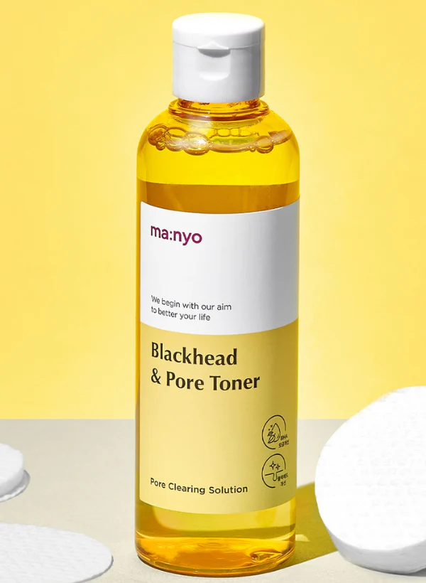 manyo Tonik protiv crnih tačaka sa BHA kiselinom BLACKHEAD & PORE TONER, 210 ml | VESNA.RS