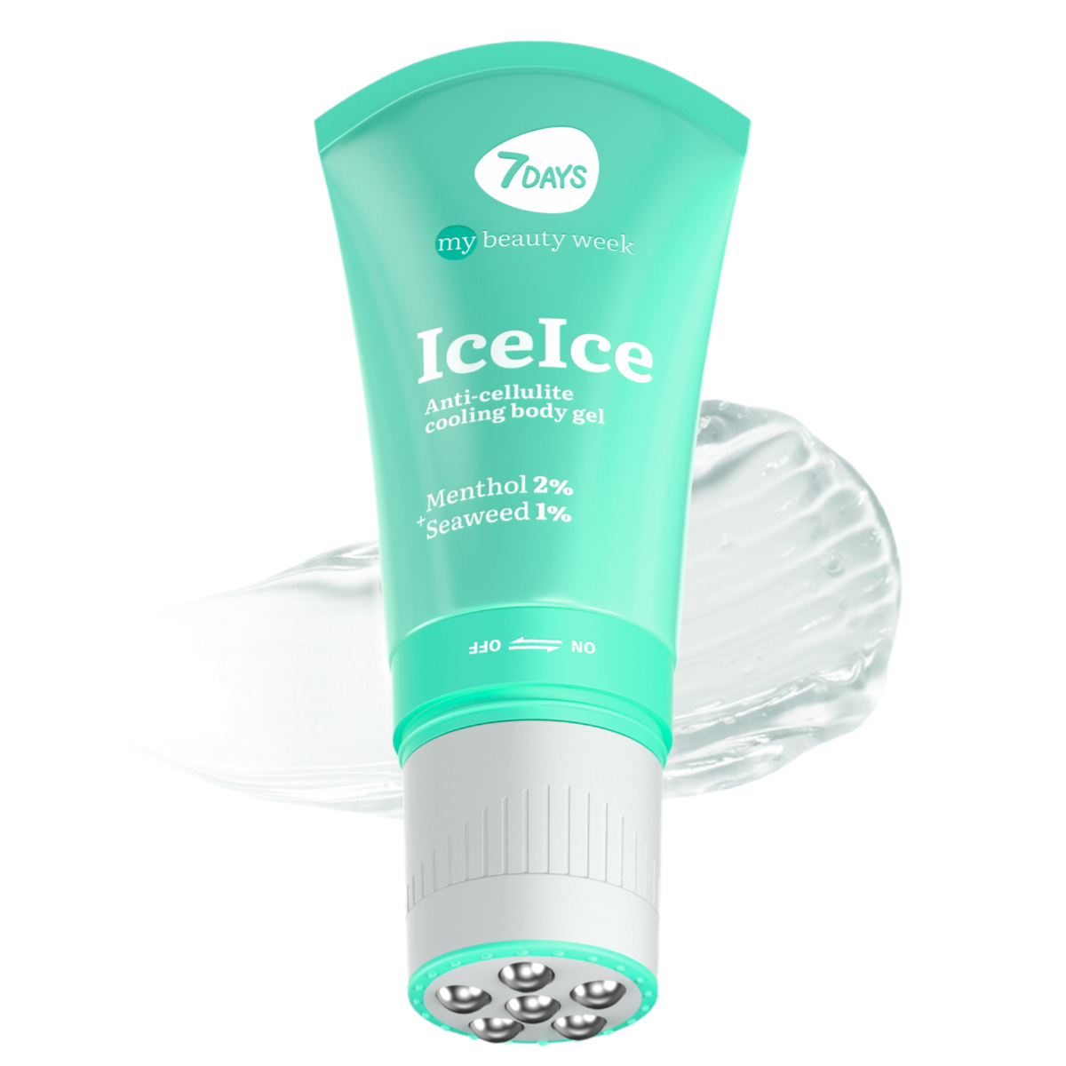 7DAYS MY BEAUTY WEEK IceIce Anti-celulit gel za telo sa efektom hlađenja Menthol 2% + Seaweed 1%, 130 ml | VESNA.RS
