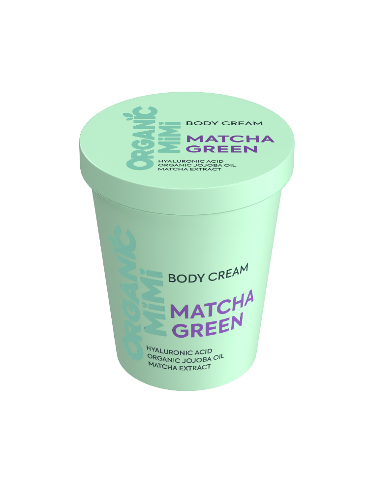 Organic Mimi Krema za telo Matcha green, 200 ml | VESNA.RS